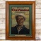 We Smoke Old Virginia Cheroots Do You? Framed Cardboard Sign
