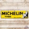 Michelin Tyres SS Porcelain Sign w/ Bibendum