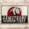 Armstrong Rhino-Flex Tires Embossed SST Sign