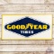 Goodyear Tires Embossed 8' SST Sign w/ Wingfoot