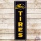 Gates Tires Embossed SST Sign w/ Logo