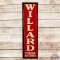 1937 Willard Storage Batteries Embossed SST Sign