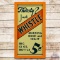 Thirsty Just Whistle Morning Noon and Night 5 Cents SST Sign