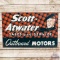 Scott-Atwater Sales and Service Outboard Motors SST Sign
