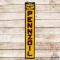 1946 Pennzoil Sound Your Z Safe Lubrication Vertical SST Sign