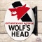 1973 Wolf's Head 100% Pure Pennsylvania DST Flange Sign