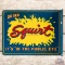 Drink Squirt It's in the Public Eye DST Flange Sign