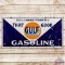 That Good Gulf Gasoline SS Porcelain Sign w/ Logo