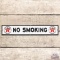 1946 Texaco No Smoking SS Porcelain Sign 