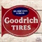 Goodrich Tires Silvertown Cords DS Porcelain Flange Sign