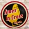 Ames In-Cross Hybrids SST Bubble Sign w/ Chick Graphic