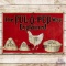 Early Ful-O-Pep Way Explained SST Sign w/ Hen & Eggs