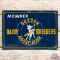 Oregon Dairy Breeders Association Embossed SST Sign w/ Cow