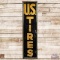 1937 US Tires Embossed SST Sign