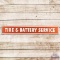 Firestone Tire & Battery Service Horizontal SST Sign