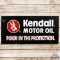 Kendall Motor Oil SST Sign w/ Logo