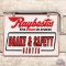Raybestos Brake & Safety Center DST Sign w/ Bracket