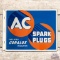 AC Patented Coralox Insulator Spark Plugs DST Flange Sign