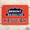 Regent Regular Gasoline SST Gas Pump Plate Sign