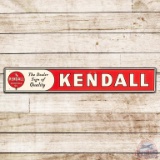 Kendall The 2000 Mile Oil Horizontal SST Sign w/ Logo