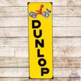 Dunlop Tires SS Porcelain Sign w/ Graphics