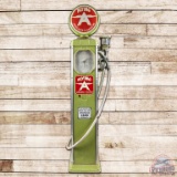 National Apex Model 30 Porcelain Clockface Gas Pump Unrestored Flying A