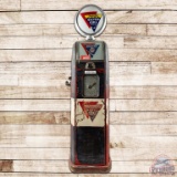 National B-38 Clockface Gas Pump Unrestored Seaside