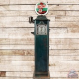 Erie Model 10 RSA Clockface Gas Pump Unrestored Texaco