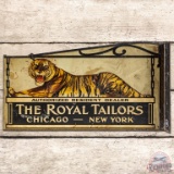 The Royal Tailors DST Flange Sign w/ Tiger Graphic