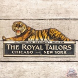 The Royal Tailors Die Cut SST Sign w/ Tiger