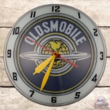 Oldsmobile Double Bubble Advertising Clock