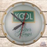Kool Filter Kings Double Bubble Advertising Clock