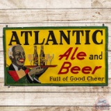 Atlantic Ale & Beer Full of Good Cheer SST Sign w/ Waiter