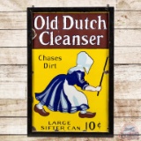 Old Dutch Cleanser SS Porcelain Sign w/ Logo