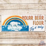 Polar Bear Flour Try it Today SST Sign w/ Rainbow