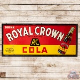 RC Royal Crown Cola 8' Horizontal SST Sign w/ Bottle