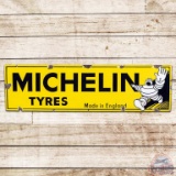 Michelin Tyres SS Porcelain Sign w/ Bibendum