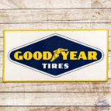 Goodyear Tires Embossed 8' SST Sign w/ Wingfoot