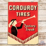 Corduroy Tires Factory Fresh DST Sign