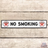 1946 Texaco No Smoking SS Porcelain Sign 