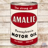 Amalie Pennsylvania Motor Oil 1 Quart Oil Can SST Sign
