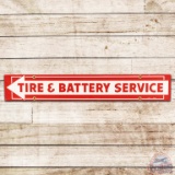Firestone Tire & Battery Service DST Arrow Sign