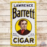 Lawrence Barrett Mild Havana Cigars SS Porcelain Sign