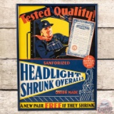 Headlight Shrunk Overalls 