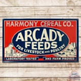 Arcady Feeds for Livestock and Poultry SST Sign w/ Lab & Farm Graphics