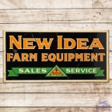1946 New Idea Farm Equipment Sales Service SST Sign