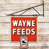 Wayne Feeds Die Cut DST Sign w/ Bracket
