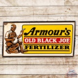 1953 Armour's Old Black Joe Fertilizer SST Sign