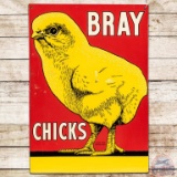 Bray Chicks Embossed SST Sign