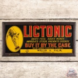 Lictonic Saves Feed Improved Stock Embossed SST Sign